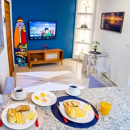 Recreio - Flat Praiano a 9 min a pé da Praia com Ar e Wi-fi-2